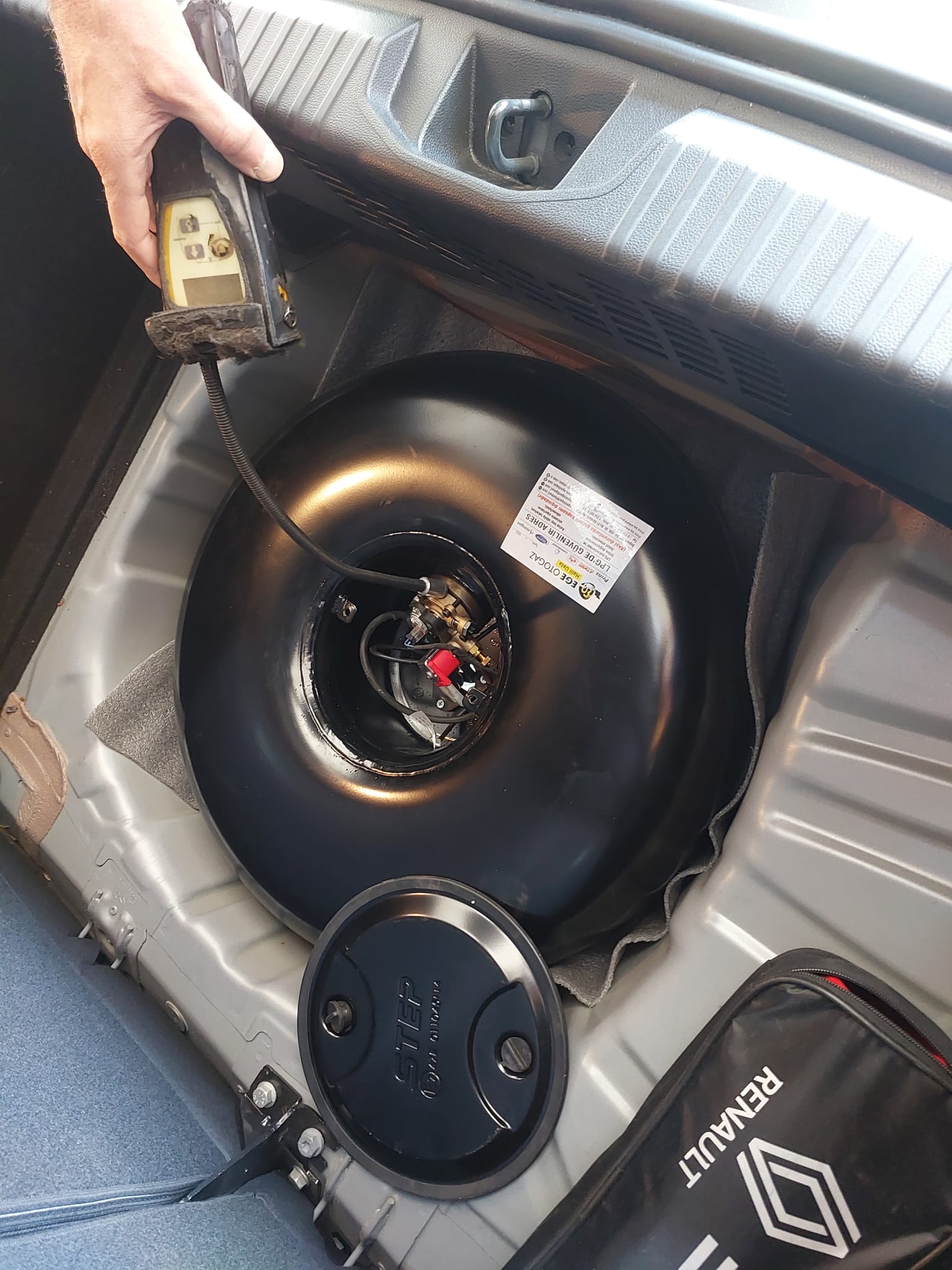 Renault Clio 1.0 Prins Teknomax OBD Plus LPG Montajı  Ege Otogaz Ankara